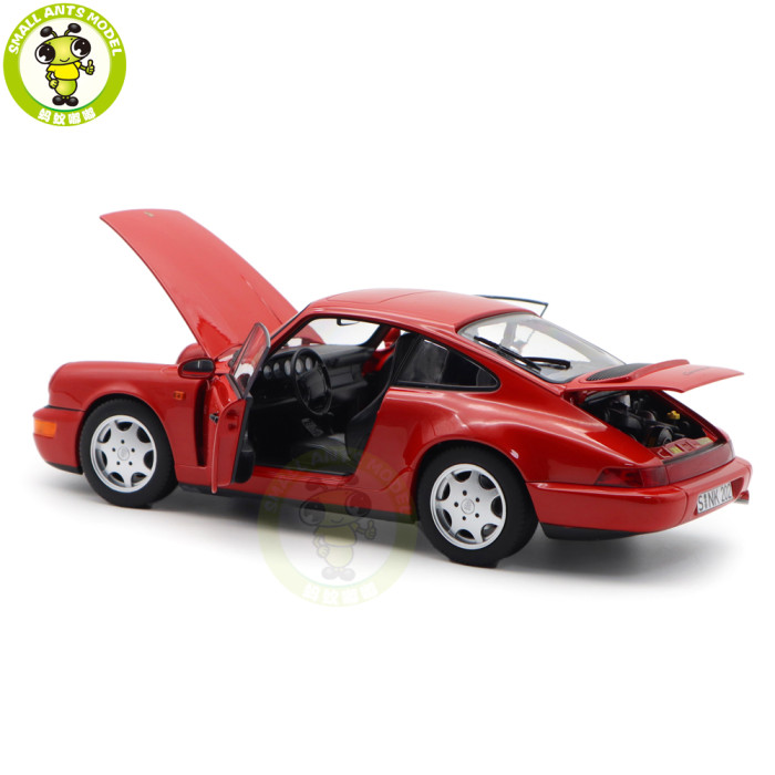 1/18 Porsche 911 Carrera 2 1990 1992 Norev 187320 187328 187329 Diecast Model Toys Car Gifts For Friends Father