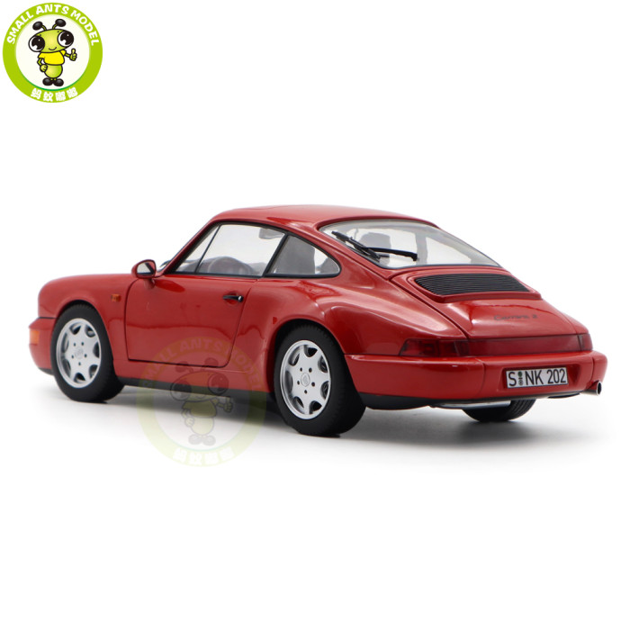 1/18 Porsche 911 Carrera 2 1990 1992 Norev 187320 187328 187329 Diecast Model Toys Car Gifts For Friends Father