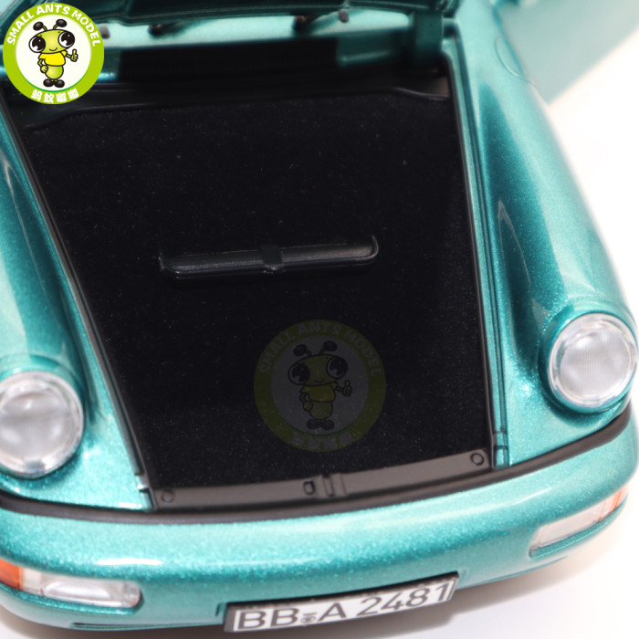 1/18 Porsche 964 911 Carrera 2 1992 Norev 187329 Wimbledon Green Diecast Model Toys Car Gifts For Friends Father
