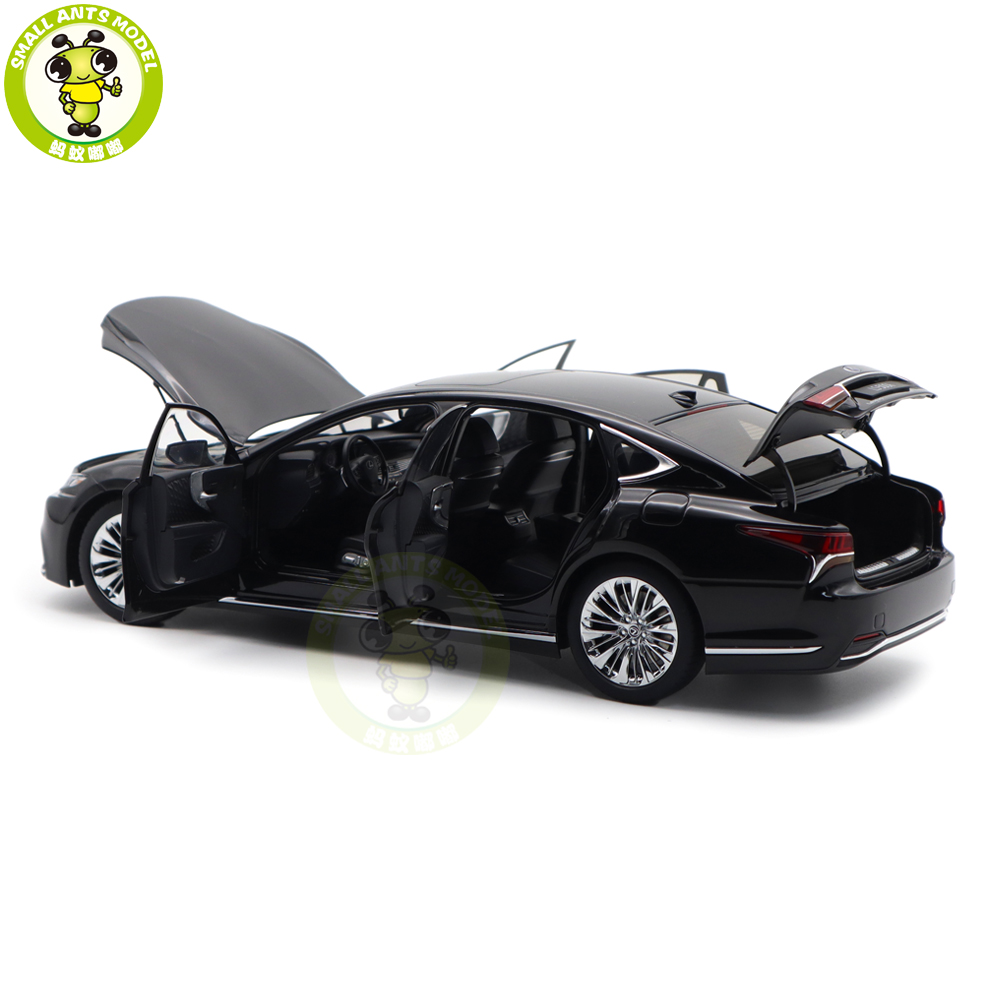 1/18 Lexus LS500h LS 500 Black Autoart 78868 Diecast Model Toy Car