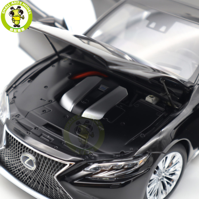 1/18 Lexus LS500h LS 500 Black Autoart 78868 Diecast Model Toy Car Gifts For Father Friends