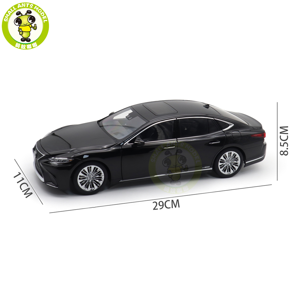 1/18 Lexus LS500h LS 500 Black Autoart 78868 Diecast Model Toy Car
