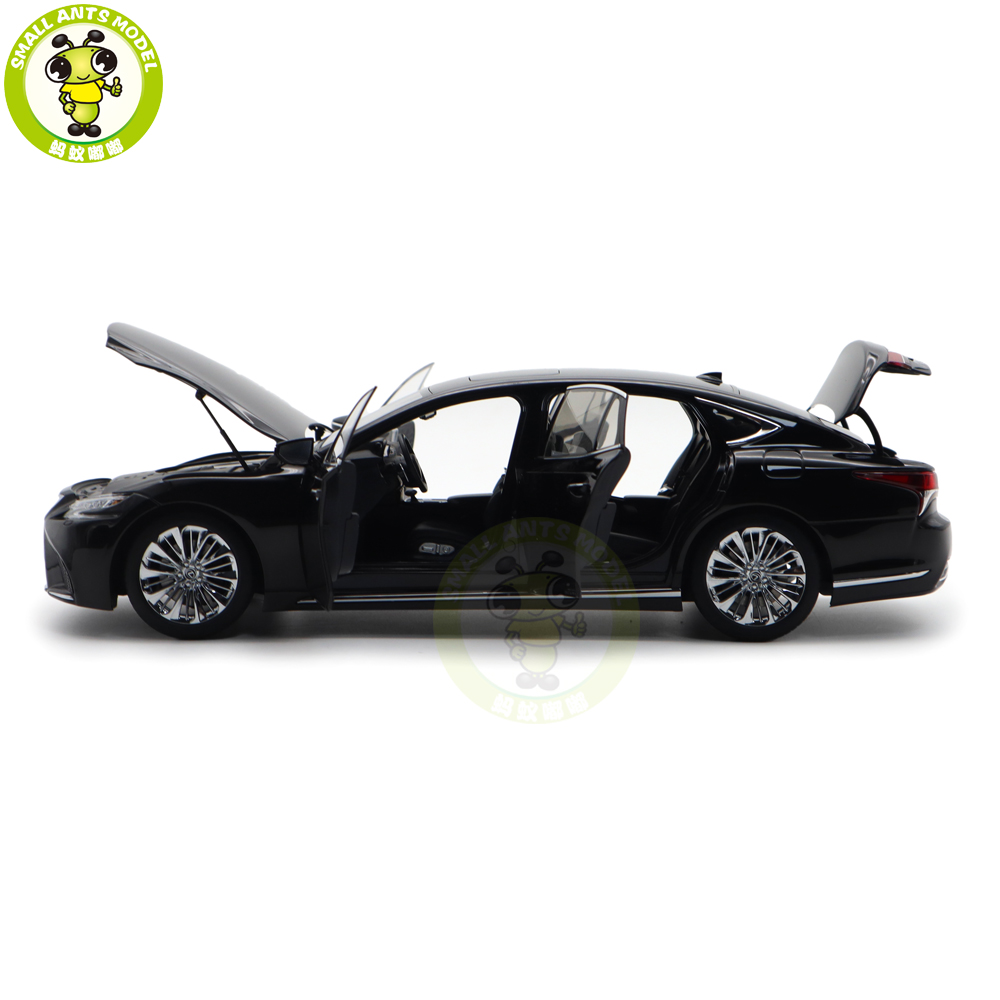 1/18 Lexus LS500h LS 500 Black Autoart 78868 Diecast Model Toy Car