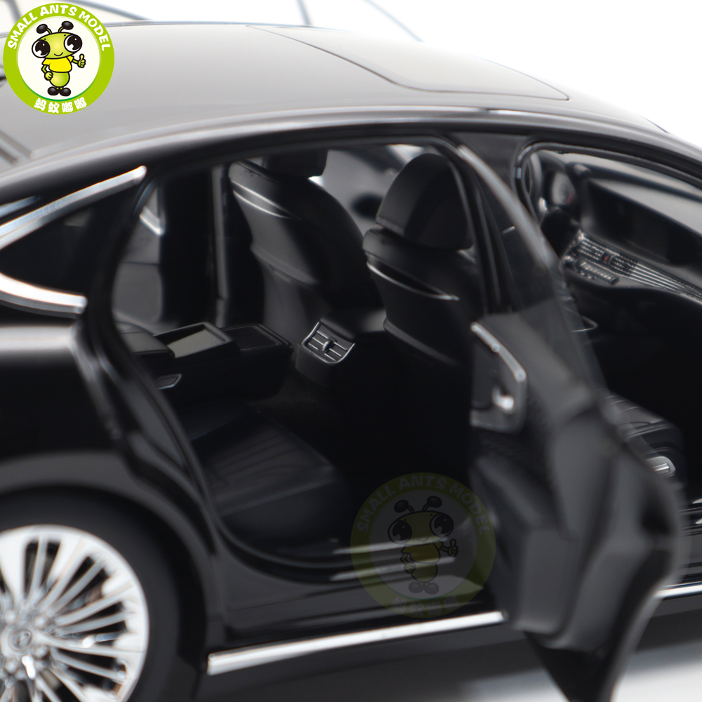 1/18 Lexus LS500h LS 500 Black Autoart 78868 Diecast Model Toy Car
