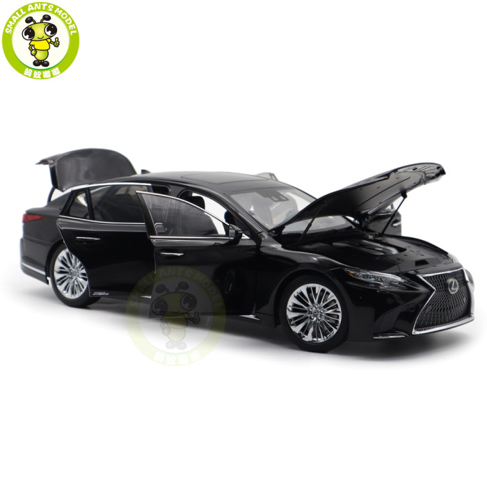 1/18 Lexus LS500h LS 500 Black Autoart 78868 Diecast Model Toy Car Gifts For Father Friends