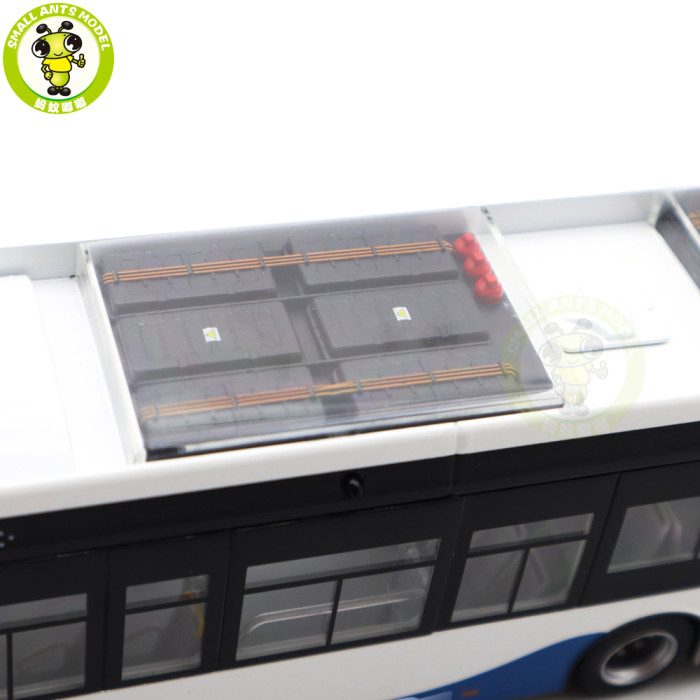 1/50 Volvo China Sunwin IEV12 Electric City Bus Diecast Model Toys Car Bus Gifts For Friends
