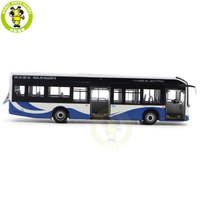 1/50 Volvo China Sunwin IEV12 Electric City Bus Diecast Model Toys Car Bus Gifts For Friends