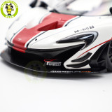 1/18 McLaren P1 GTR Autoart 81541 Gloss White / Red Stripes Diecast Model Toy Car Gifts For Father Friends