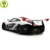 1/18 McLaren P1 GTR Autoart 81541 Gloss White / Red Stripes Diecast Model Toy Car Gifts For Father Friends