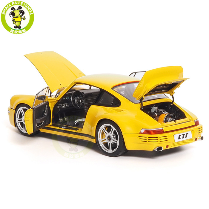 1/18 Almost Real 880301 Porsche RUF CTR Anniversary 2017 Diecast Model Toy Car Gifts For Friends Father