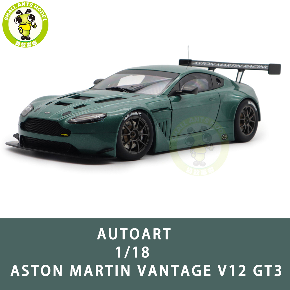 1/18 AUTOart ASTON MARTIN Vantage V12 GT3 Model Car Toys Gifts