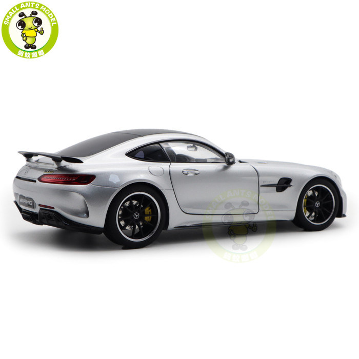 1/18 Mercedes Benz AMG GT R 2019 Norev 183838 Silver Diecast Model Toys Car Gifts For Friends Father