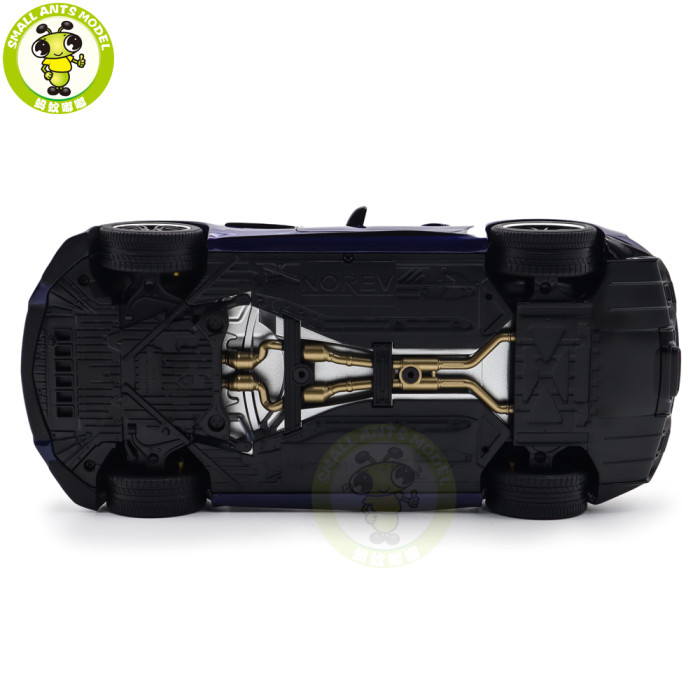 1/18 Mercedes Benz AMG GT R 2019 Norev 183837 Blue Metallic Diecast Model Toys Car Gifts For Friends Father