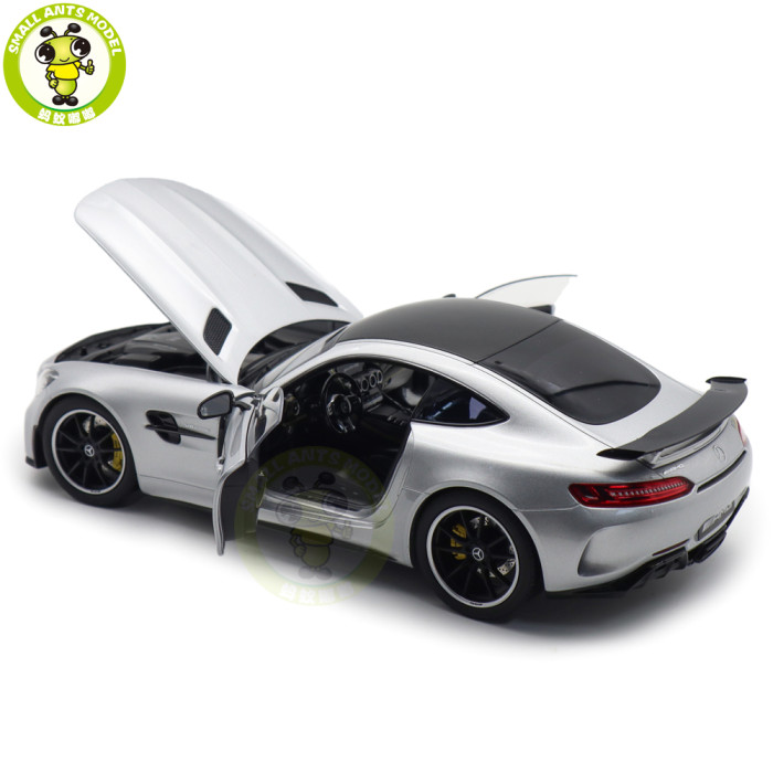 1/18 Mercedes Benz AMG GT R 2019 Norev 183838 Silver Diecast Model Toys Car Gifts For Friends Father