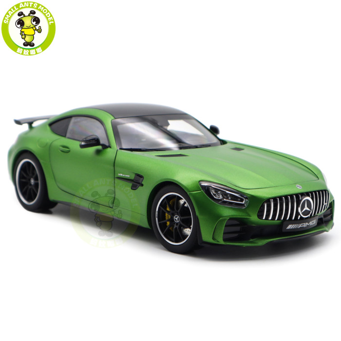 1/18 Mercedes Benz AMG GT R 2019 Norev 183836 Green Matt Metallic Diecast Model Toys Car Gifts For Friends Father