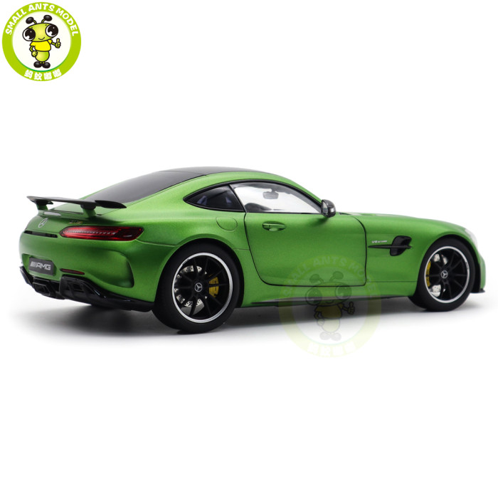 1/18 Mercedes Benz AMG GT R 2019 Norev 183836 Green Matt Metallic Diecast Model Toys Car Gifts For Friends Father