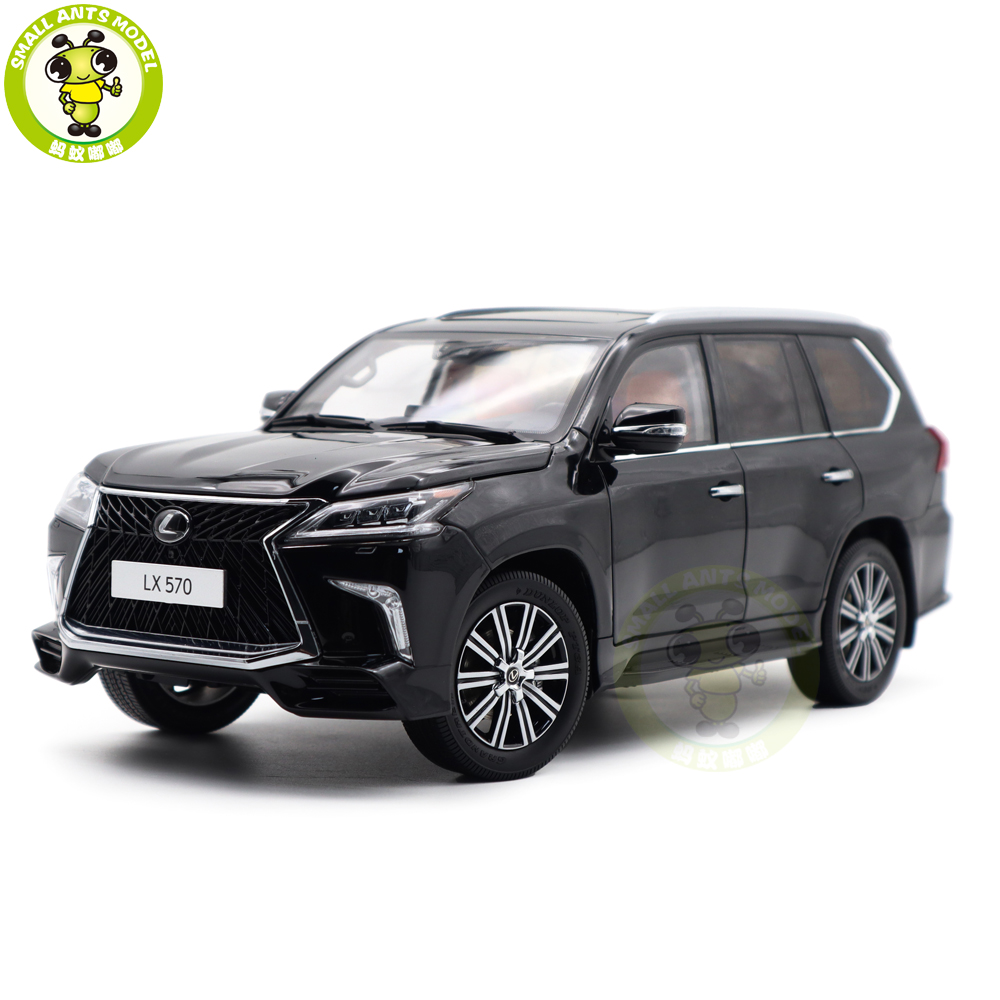 1/18 Toyota Lexus LX570 LCD Models Diecast Model Toy Car Gifts For