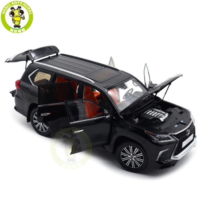 1/18 Toyota Lexus LX570 LCD Models Diecast Model Toy Car Gifts For Father Friends