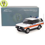 1/18 Land Rover Range Rover Classic Police Car 1970 First Generation Almost REAL Diecast Model Toy Car Gifts For Friends Father