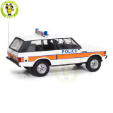 1/18 Land Rover Range Rover Classic Police Car 1970 First Generation Almost REAL Diecast Model Toy Car Gifts For Friends Father