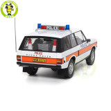 1/18 Land Rover Range Rover Classic Police Car 1970 First Generation Almost REAL Diecast Model Toy Car Gifts For Friends Father