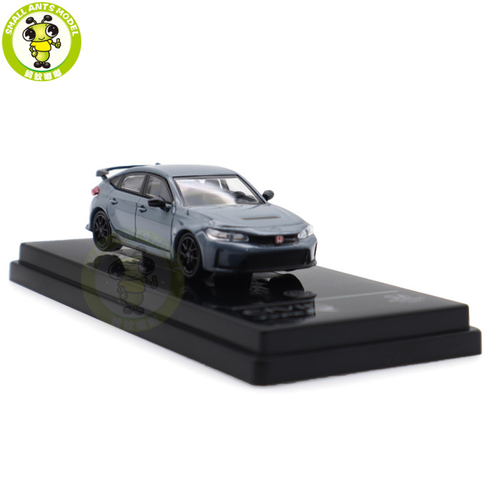 1/64 Paragon 2023 Honda Civic Type R Diecast Model Toy Car Gifts For Friends Father