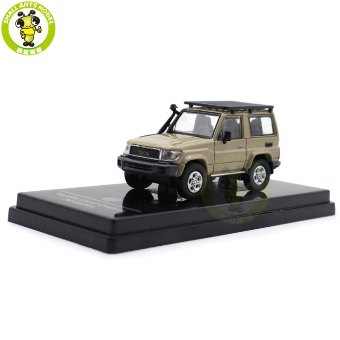 1/64 Paragon 2014 Toyota Land Cruiser 71 LC71 Diecast Model Toy Car Gifts For Friends Father