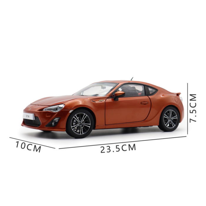 1/18 Toyota 86 GT GT86 Racing Car Century Dragon Diecast Model Car Toys Gifts For Father Friends