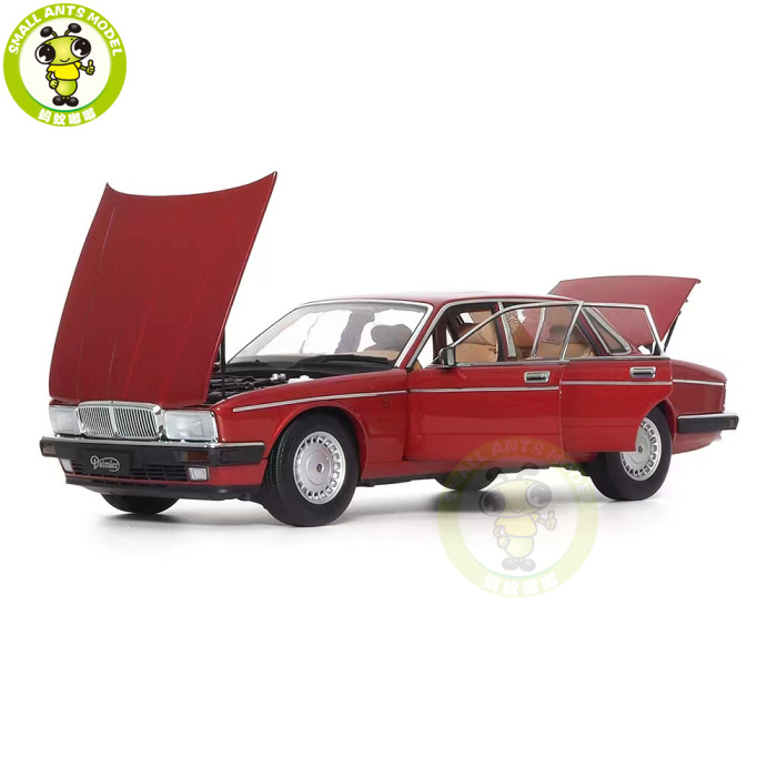 1/18 Almost Real 810541 Jaguar Daimler XJ XJ6 XJ40 Flamenco Red Diecast Model Car Gifts For Father Friends