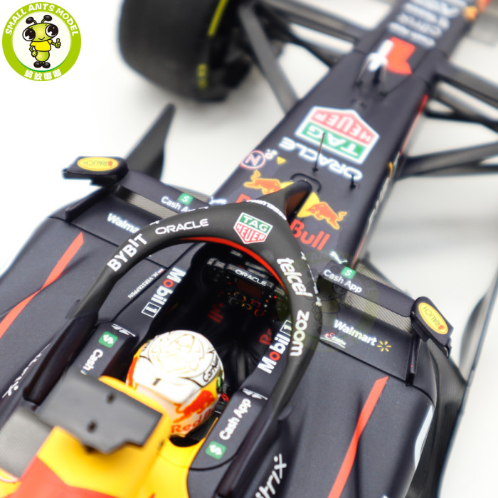1/18 Minichamps Oracle Red Bull Racing RB18 Max Verstappen F1 Formula One GP 2022 Diecast Model Toys Car Gifts For Friends Father