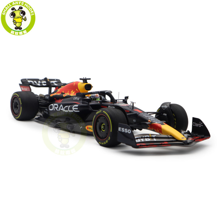 1/18 Minichamps Oracle Red Bull Racing RB18 Max Verstappen F1 Formula One GP 2022 Diecast Model Toys Car Gifts For Friends Father