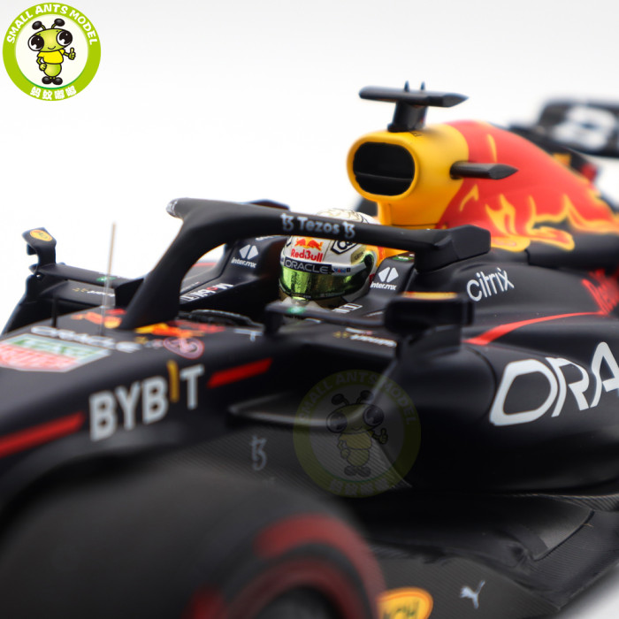 1/18 Minichamps Oracle Red Bull Racing RB18 Max Verstappen F1 Formula One GP 2022 Diecast Model Toys Car Gifts For Friends Father