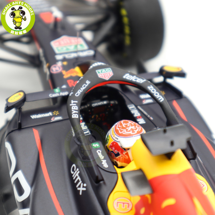 1/18 Minichamps Oracle Red Bull Racing RB18 Max Verstappen F1 Formula One GP 2022 Diecast Model Toys Car Gifts For Friends Father