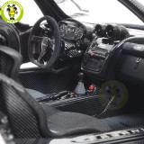 1/18 PAGANI ZONDA Cinque Coupe 2009 Bianco Benny Almost Real 850601001 Diecast Model Toys Car Boys Girls Gifts