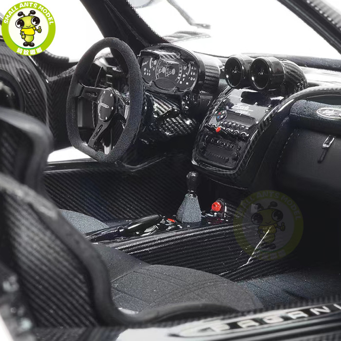 1/18 PAGANI ZONDA Cinque Coupe 2009 Bianco Benny Almost Real 850601001 Diecast Model Toys Car Boys Girls Gifts