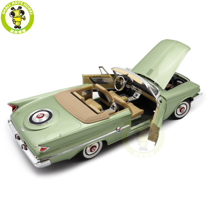 1/18 1960 Chrysler 300F Road Signature Diecast Model Toys Car Boys Girls Gifts