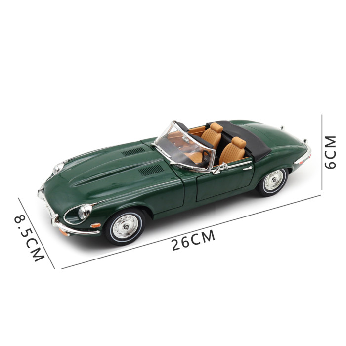1/18 1971 Jaguar E-TYPE Roadster Road Signature Diecast Model Car Toys Gifts