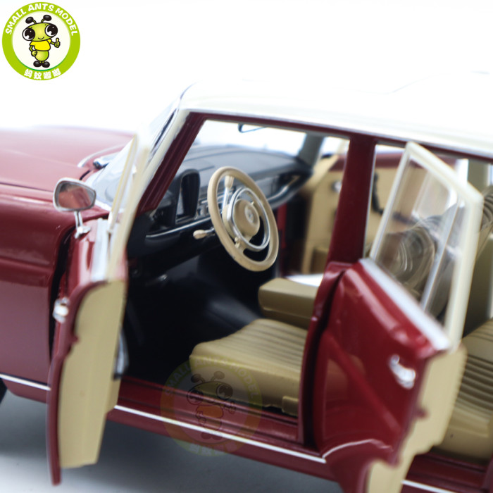 1/18 Mercedes Benz 200 1966 Norev 183706 Diecast Model Toy Cars Gifts For Father Friends