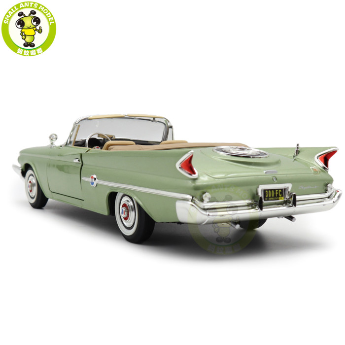 1/18 1960 Chrysler 300F Road Signature Diecast Model Toys Car Boys Girls Gifts