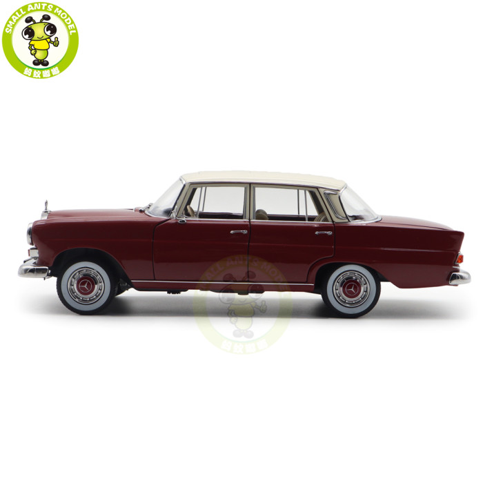 1/18 Mercedes Benz 200 1966 Norev 183706 Diecast Model Toy Cars Gifts For Father Friends