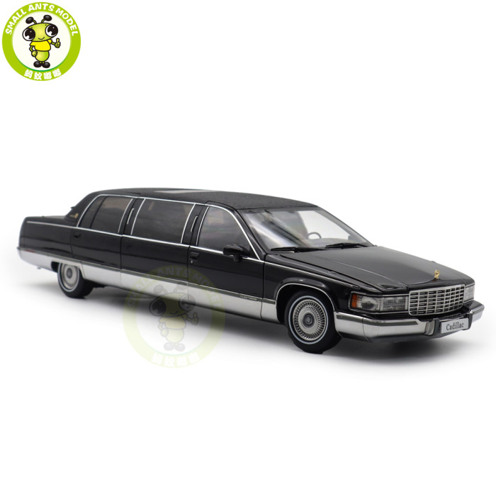 1/18 US GM Cadillac Fleetwood Long Wheelbase Diecast Model Toy Car Gifts For Friends Father