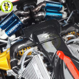 1/18 PAGANI ZONDA Cinque Coupe 2009 Bianco Benny Almost Real 850601001 Diecast Model Toys Car Boys Girls Gifts