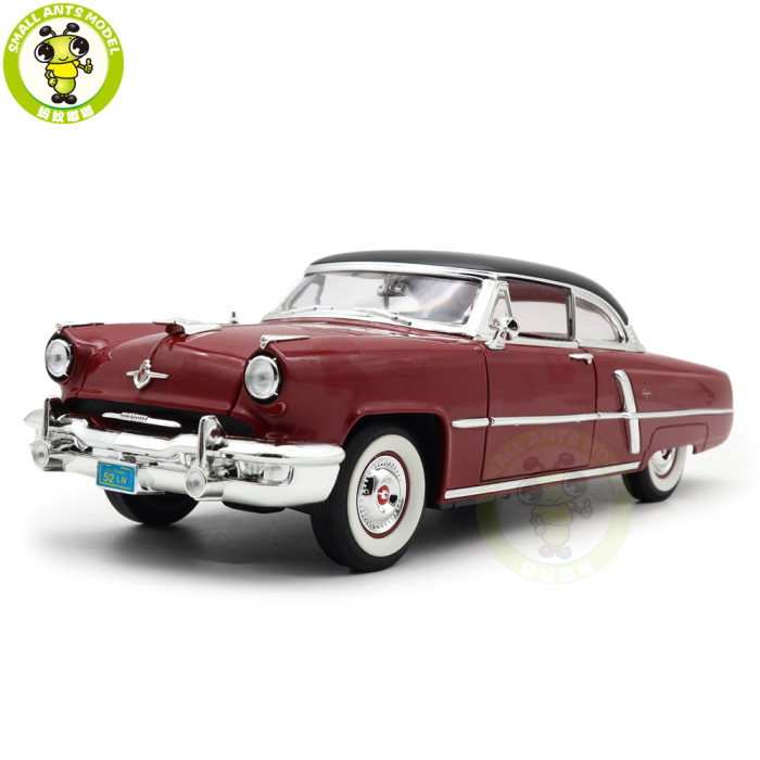 1/18 1952 LINCOLN CAPRI Road Signature Diecast Model Car Toys Boys Girls Gifts