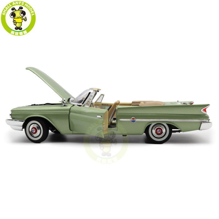 1/18 1960 Chrysler 300F Road Signature Diecast Model Toys Car Boys Girls Gifts