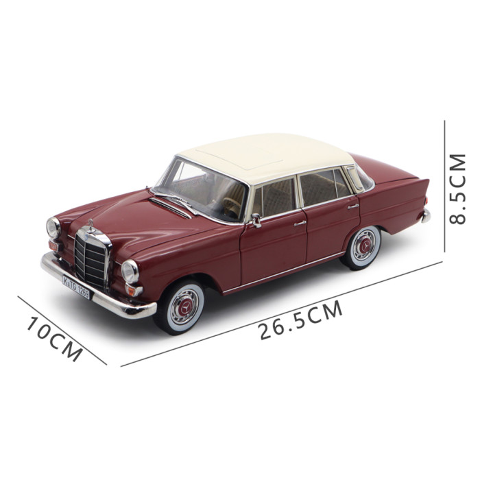 1/18 Mercedes Benz 200 1966 Norev 183706 Diecast Model Toy Cars Gifts For Father Friends