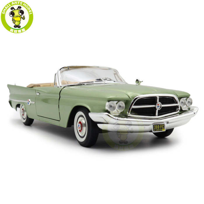 1/18 1960 Chrysler 300F Road Signature Diecast Model Toys Car Boys Girls Gifts