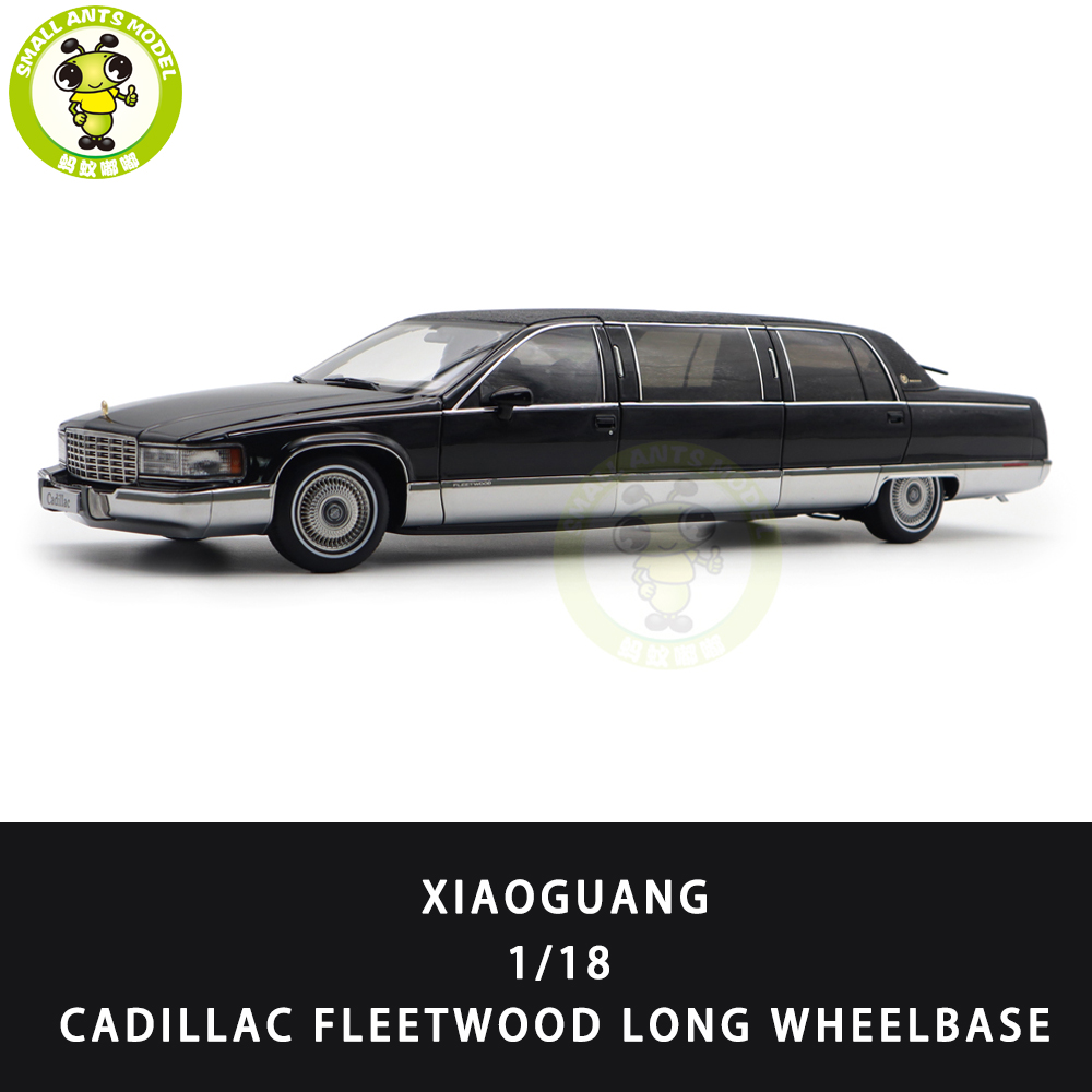 Modèle Réduit Cadillac Fleetwood Limousine - Noire - Échelle 1:64 - XG Models - Neuf