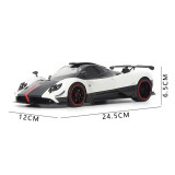 1/18 PAGANI ZONDA Cinque Coupe 2009 Bianco Benny Almost Real 850601001 Diecast Model Toys Car Boys Girls Gifts
