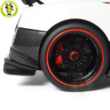 1/18 PAGANI ZONDA Cinque Coupe 2009 Bianco Benny Almost Real 850601001 Diecast Model Toys Car Boys Girls Gifts
