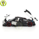 1/18 PAGANI ZONDA Cinque Coupe 2009 Bianco Benny Almost Real 850601001 Diecast Model Toys Car Boys Girls Gifts